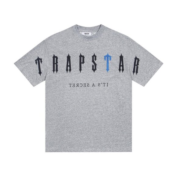 Trapstar Grey Graphic T Shirt - Picture 1 of 4